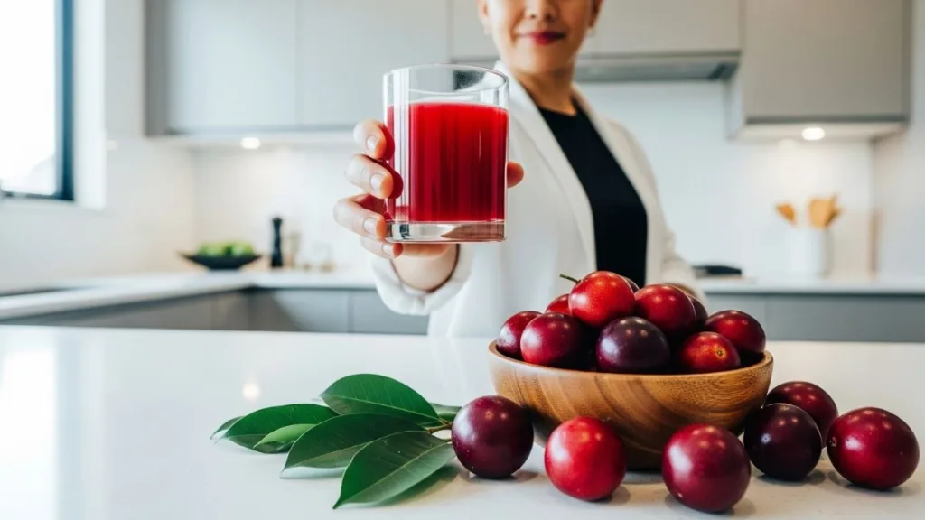 Camu camu a fruta com 50x mais vitamina C que a laranja