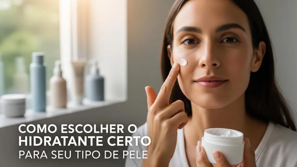 Como escolher hidratante certo para seu tipo de pele