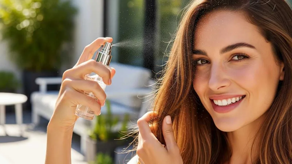 Leave in com efeito luminoso para verao