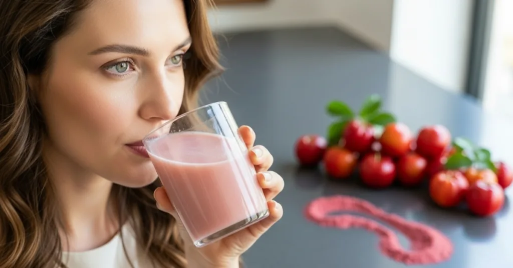 Acerola em po vitamina C natural para energia