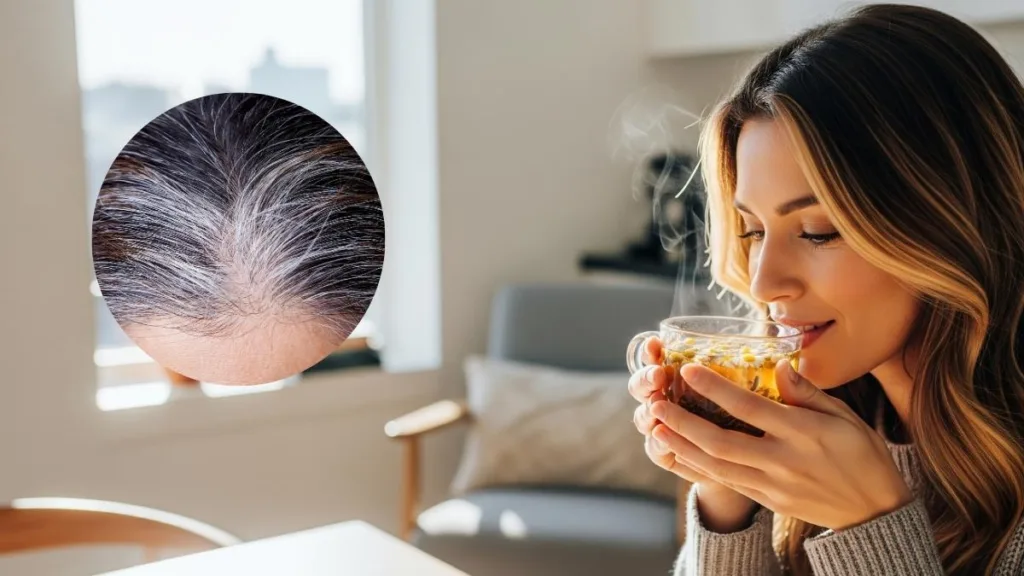 Cha de camomila e aliado natural para clarear os cabelos de forma gradual