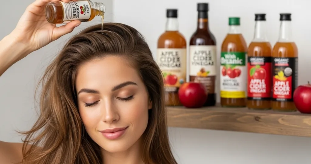 Como usar vinagre de maca para limpar o couro e estimular crescimento