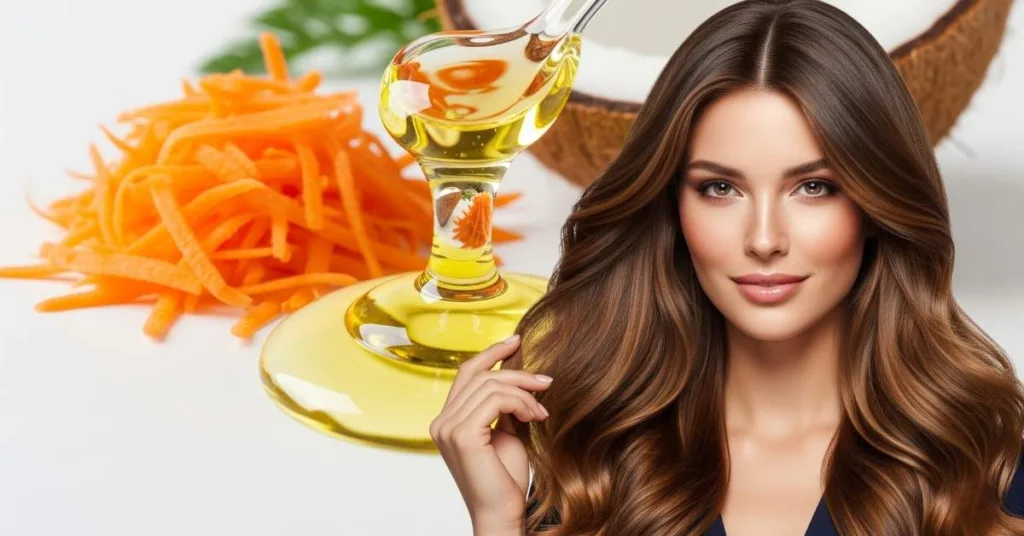 Essa mascara com oleo de coco e cenoura acelera o crescimento dos fios