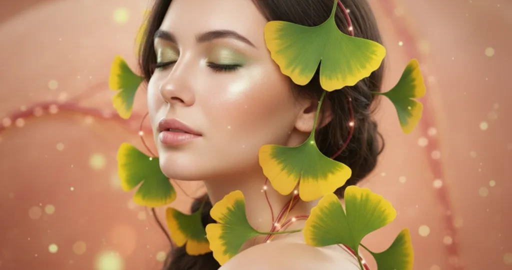 Uso do ginkgo biloba pode favorecer a circulação e refletir em benefícios visíveis para a pele Ginkgo biloba e circulacao saudavel para pele