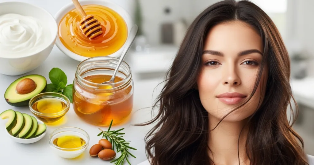 Hidratacao caseira com iogurte e mel para os cabelos