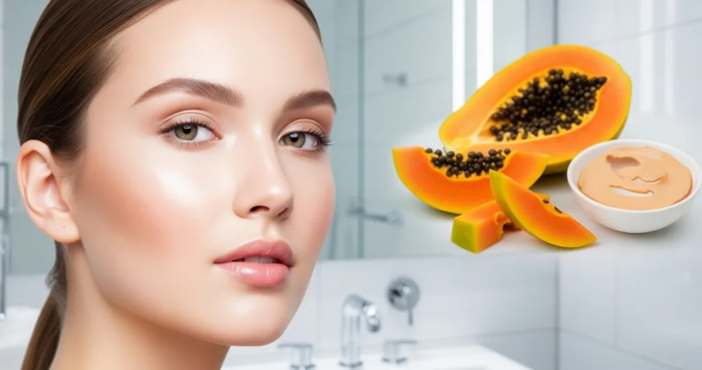 Mascara com mamao para clarear manchas na pele