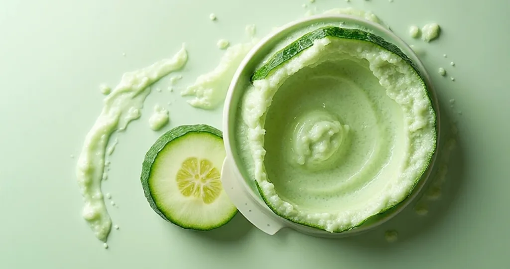 Mascara natural com pepino recupera o brilho dos cabelos e surpreende nos resultados