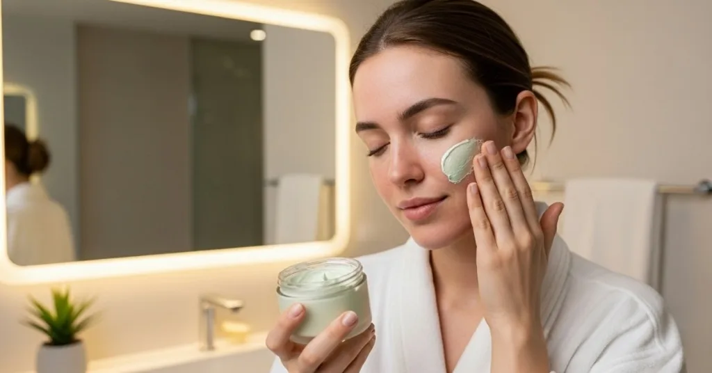 Mascaras calmantes para recuperar pele vermelha