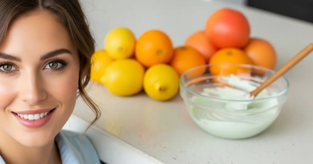 Mascaras de frutas citricas para refrescar a pele