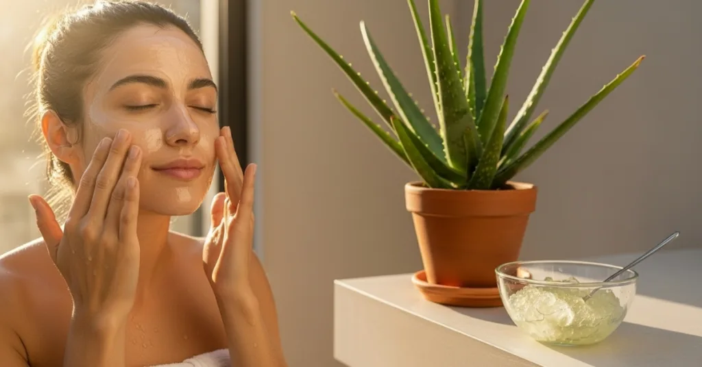 Mascaras hidratantes com babosa pos sol