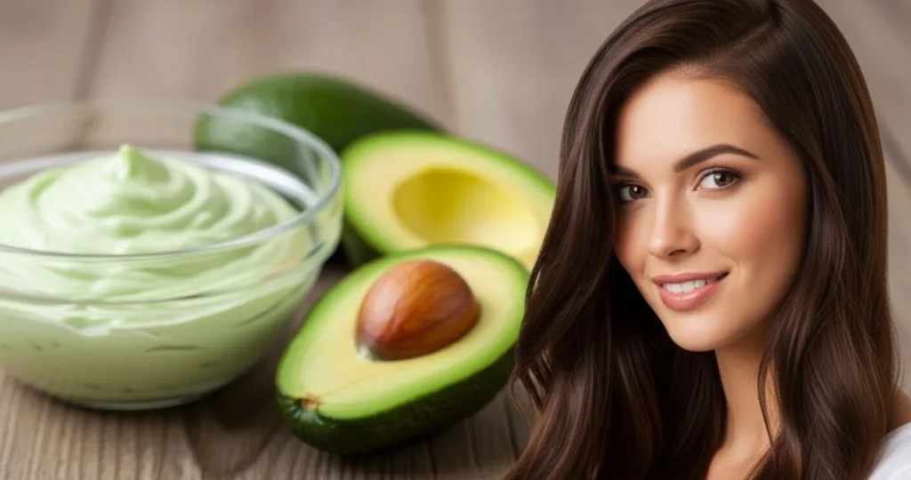 Mascaras nutritivas de abacate para fios secos pelo sol