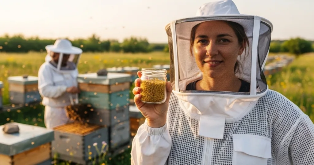 Polen apicola suplemento energetico dos apicultores