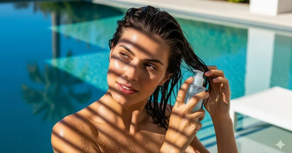 Produtos leave in ideais para verao e piscina