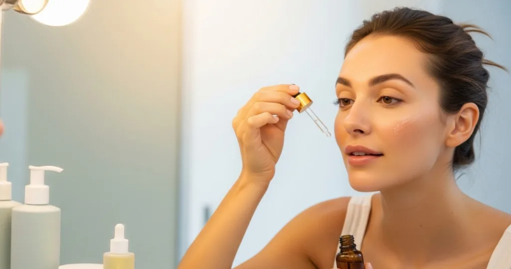 Rotina ideal com seruns antioxidantes de vitamina C para recuperar a pele apos o sol