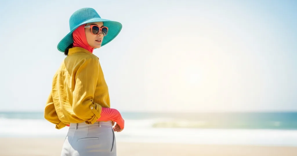 Roupas que ajudam a proteger a pele do sol