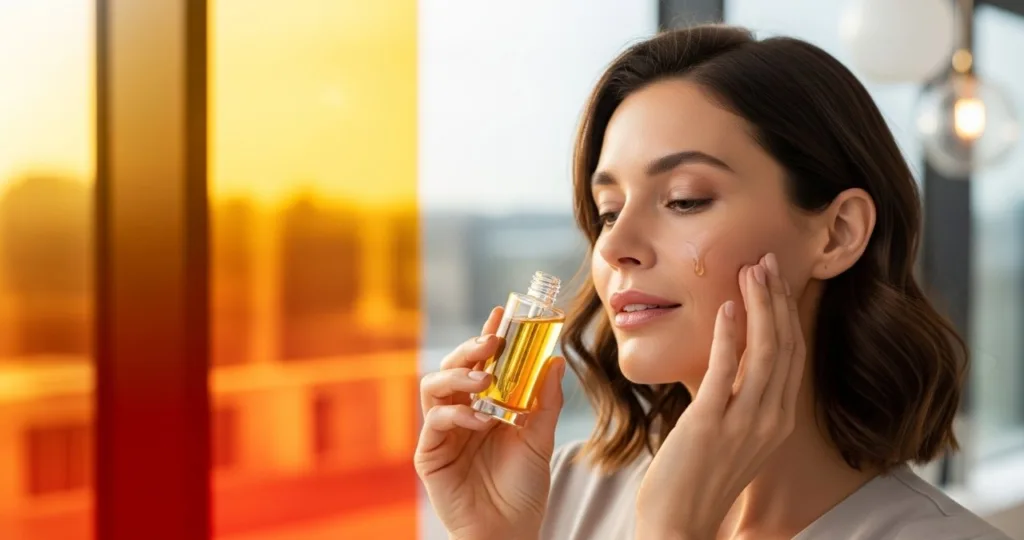 Seruns antioxidantes com vitamina C para reparar danos solares