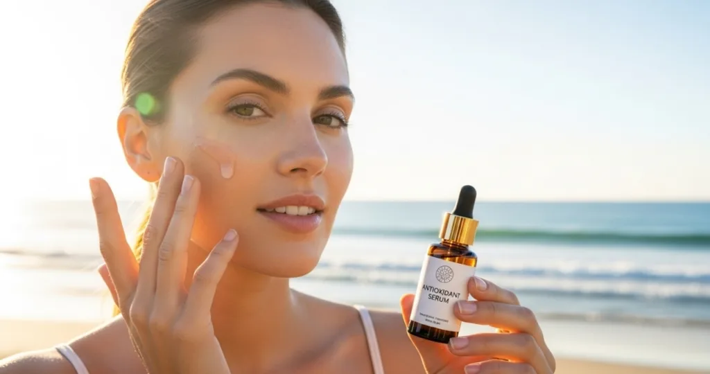 Séruns antioxidantes que ajudam a prevenir manchas causadas pelo sol e melhoram o aspecto da pele Seruns antioxidantes para evitar manchas solares