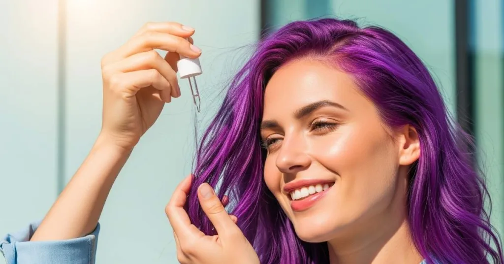 Seruns iluminadores para cabelos coloridos no verao