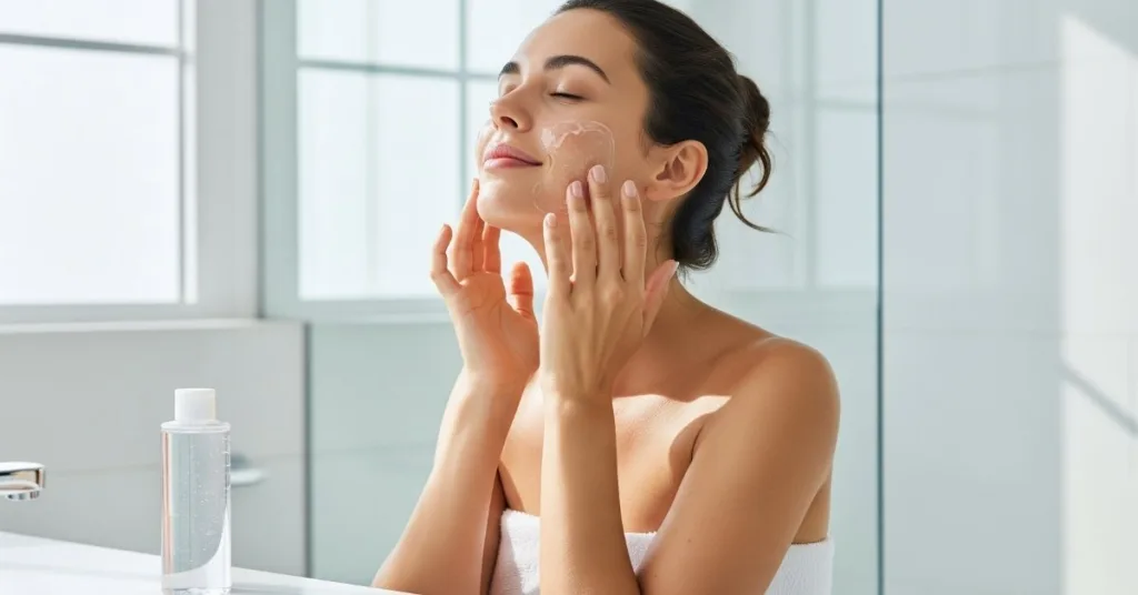 Shampoos faciais em gel para dias quentes