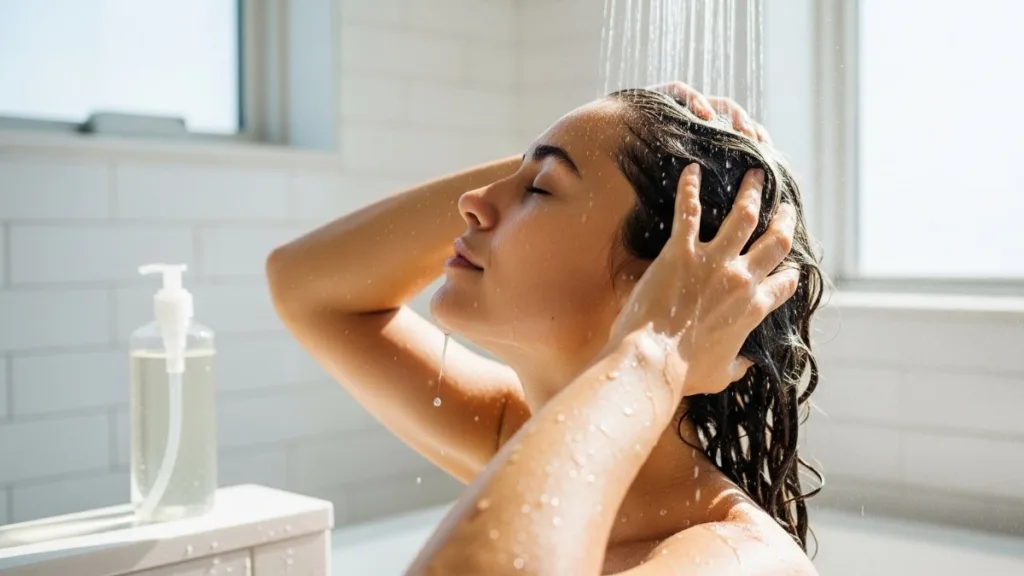 Shampoos suaves para uso diario apos praia