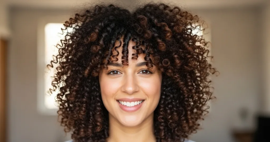 Truques simples que salvam o volume do cabelo cacheado no day after