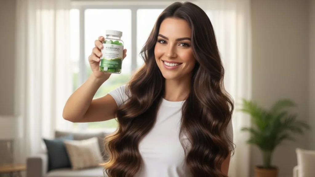 Vitamina natural fortalece e acelera o crescimento saudavel dos fios