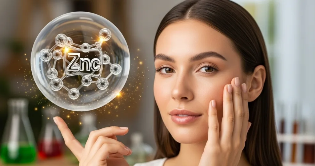 Zinco é um mineral essencial que ajuda no controle da acne e melhora a saúde da pele de dentro para fora Zinco o mineral aliado no tratamento da acne