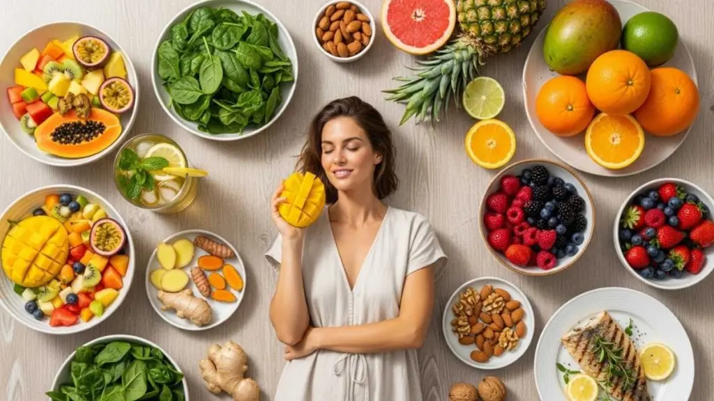 O calor chegou, turbine a imunidade com alimentos leves e hidratantes Alimentos que ajudam a reforcar imunidade em climas quentes