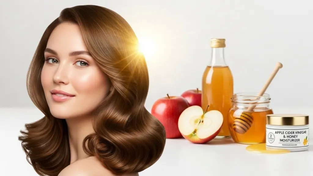 Seu cabelo sem vida tem a solução na despensa: Vinagre de Maçã e Mel para um Brilho Espelhado; O truque das cutículas seladas Hidratacao de vinagre de maca com mel para brilho extremo