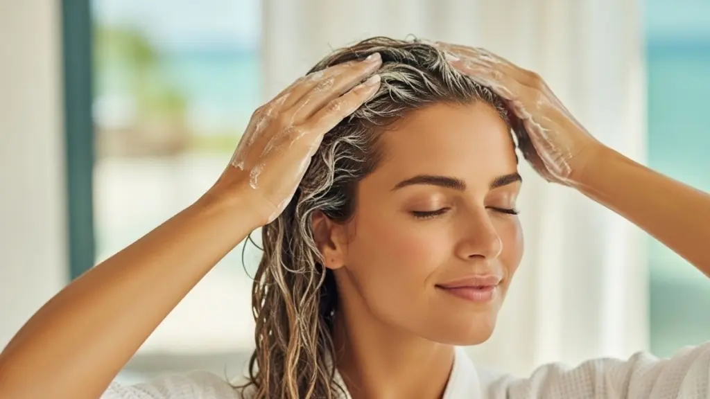 Resgate pós-praia, as máscaras que acalmam e devolvem o brilho espelhado ao seu cabelo Mascaras calmantes pos praia para recuperar luminosidade do cabelo