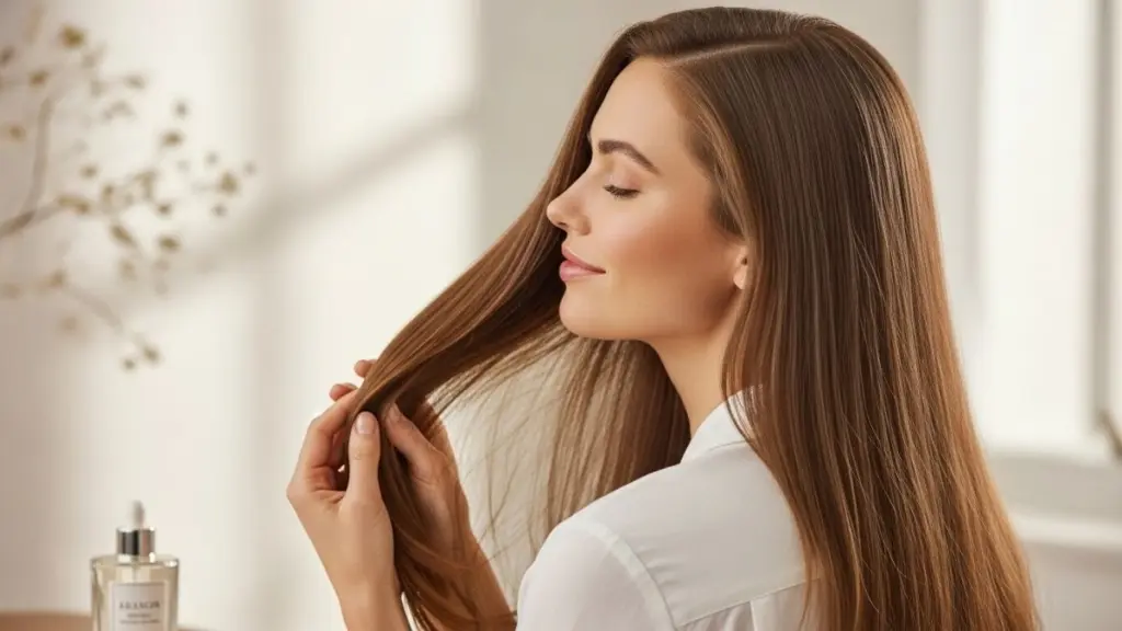 Fios com frizz e sem brilho? Os séruns calmantes que blindam e transformam seu cabelo Seruns calmantes antioxidantes multifuncionais para os cabelos