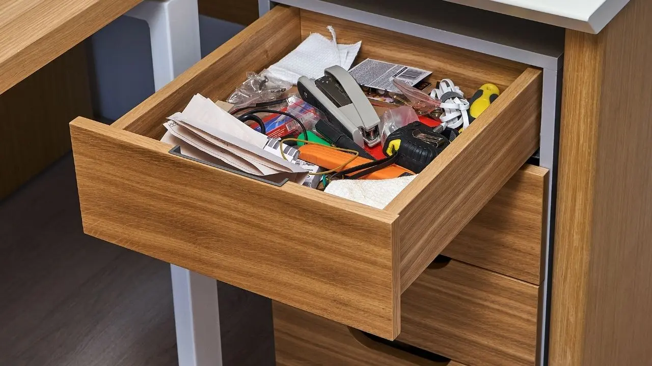 8 coisas que você deve jogar fora da sua gaveta para evitar bagunça